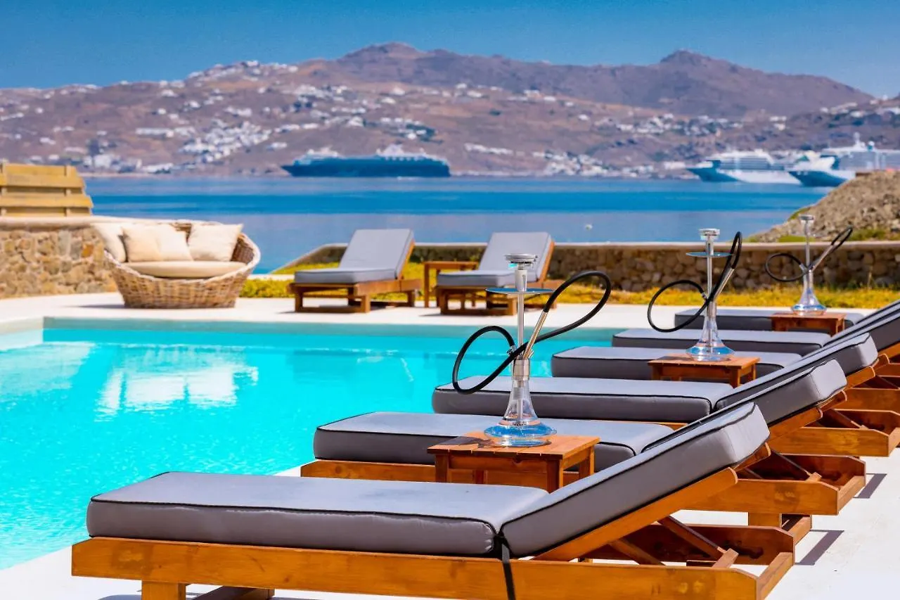 Mykonos Town Villa Majestic Ciel Private Beach