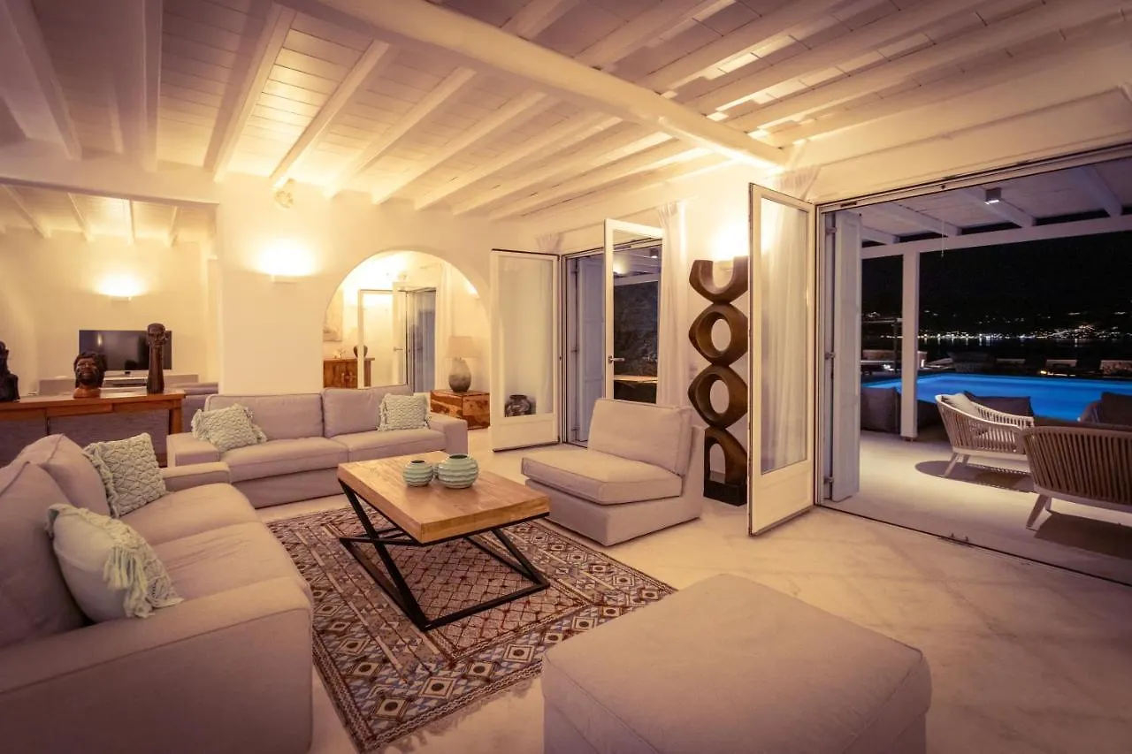 Mykonos Town Villa Majestic Ciel Private Beach