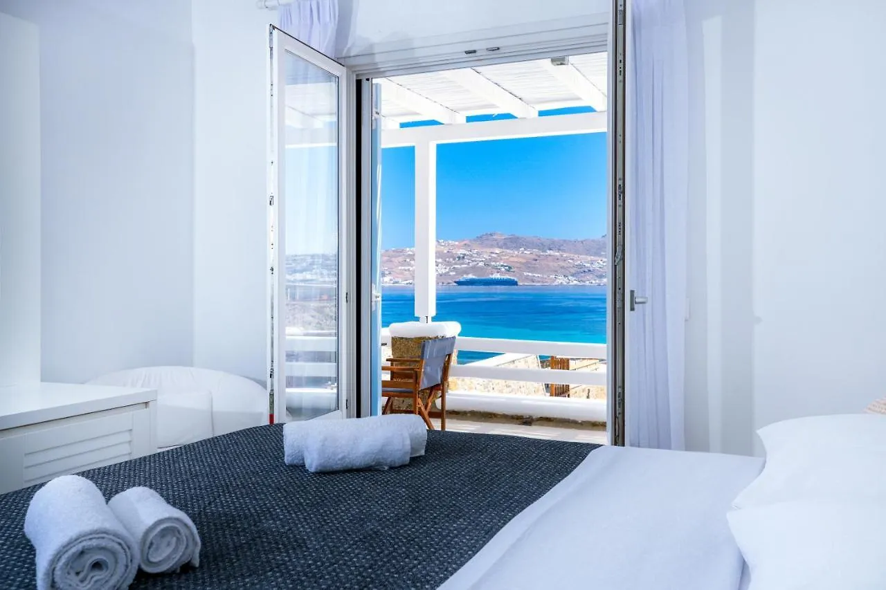 Mykonos Town Villa Majestic Ciel Private Beach יוון