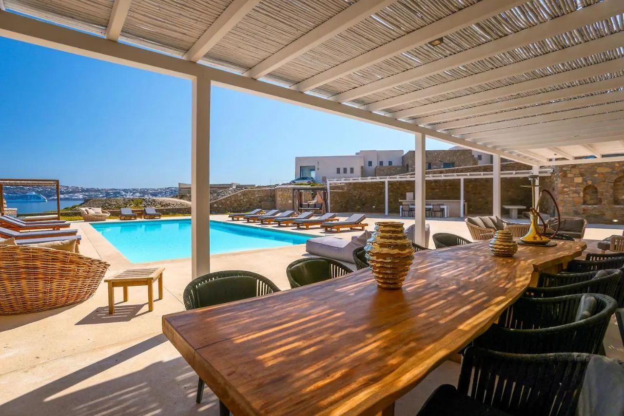 Mykonos Town Villa Majestic Ciel Private Beach