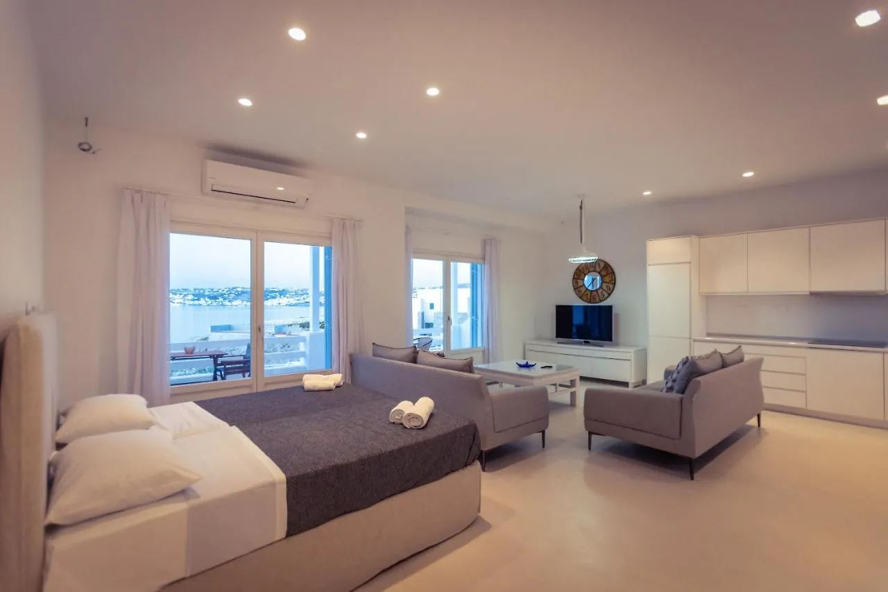 Mykonos Town Villa Majestic Ciel Private Beach